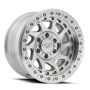Dirty Life – ENIGMA RACE – Silver – 17″x9″ -12mm – Summer Wheels – 9313-7983M12